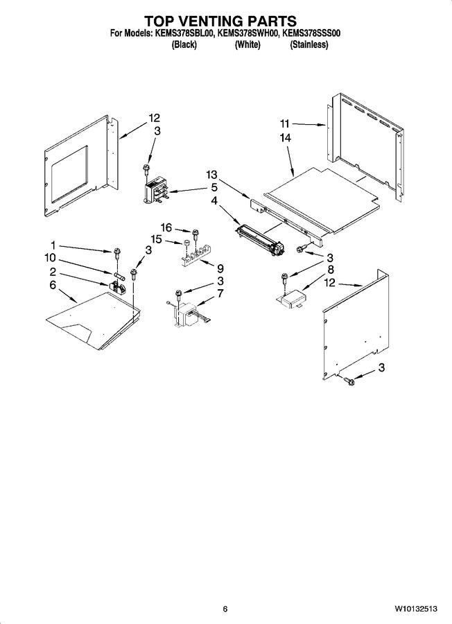 Diagram for KEMS378SBL00