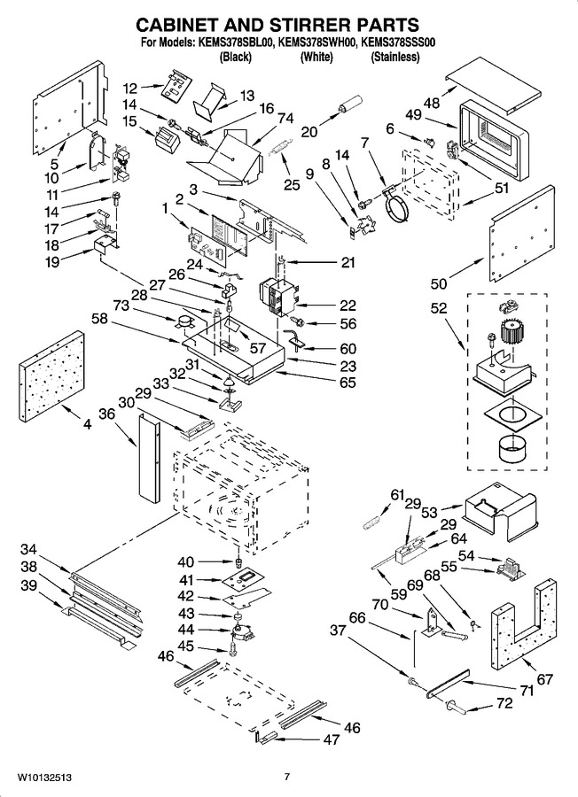 Diagram for KEMS378SBL00