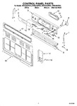 Diagram for 02 - Control Panel Parts