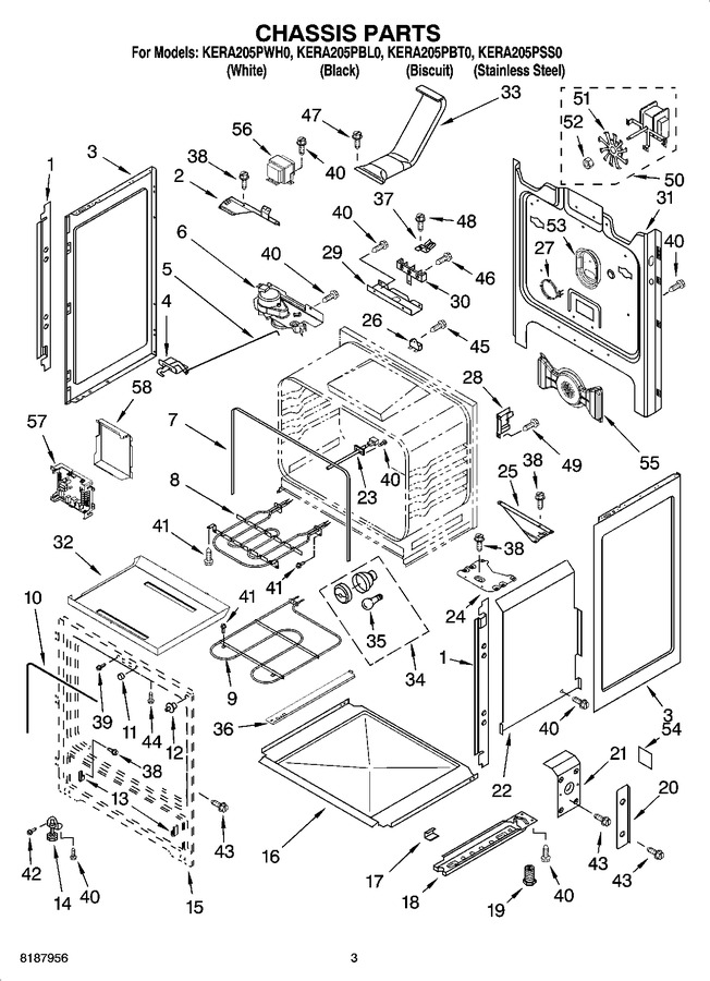 Diagram for KERA205PBT0