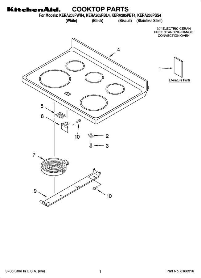 Diagram for KERA205PBT4
