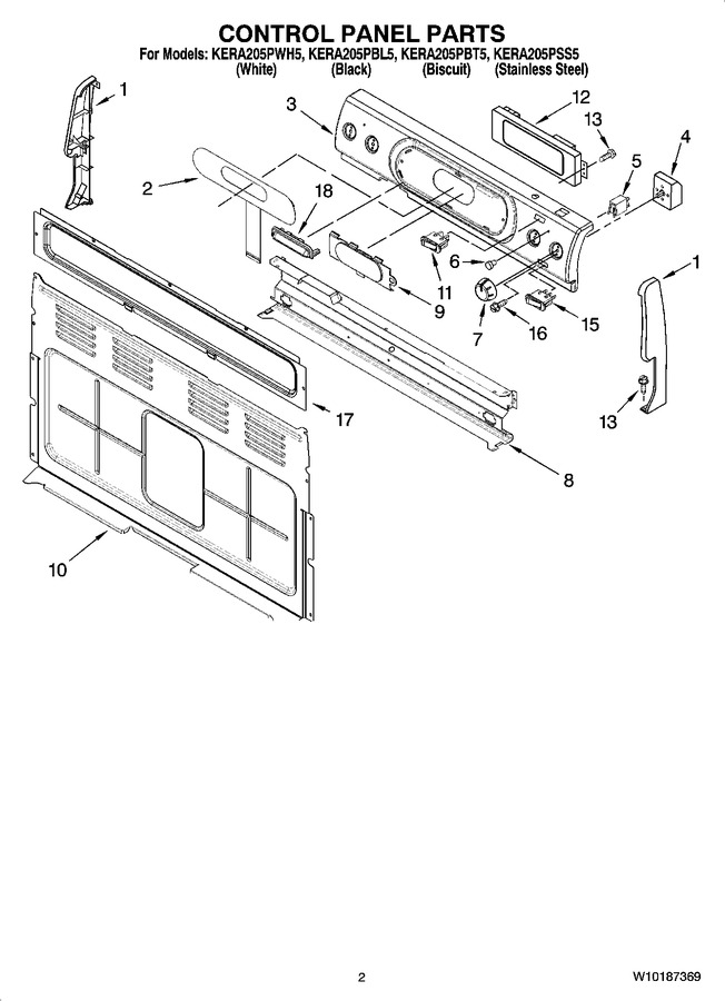Diagram for KERA205PBL5