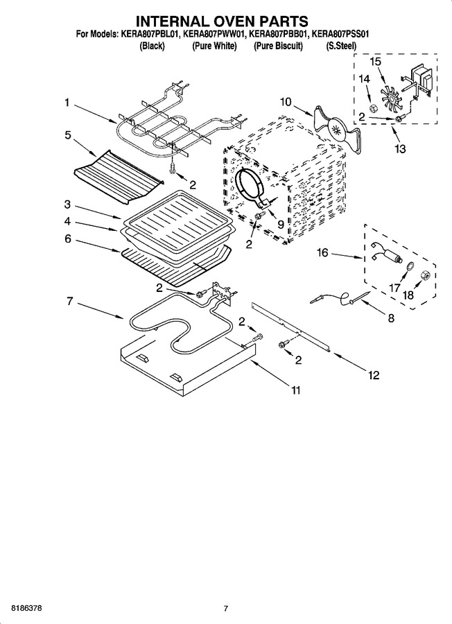 Diagram for KERA807PBL01