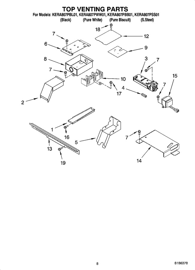 Diagram for KERA807PBB01