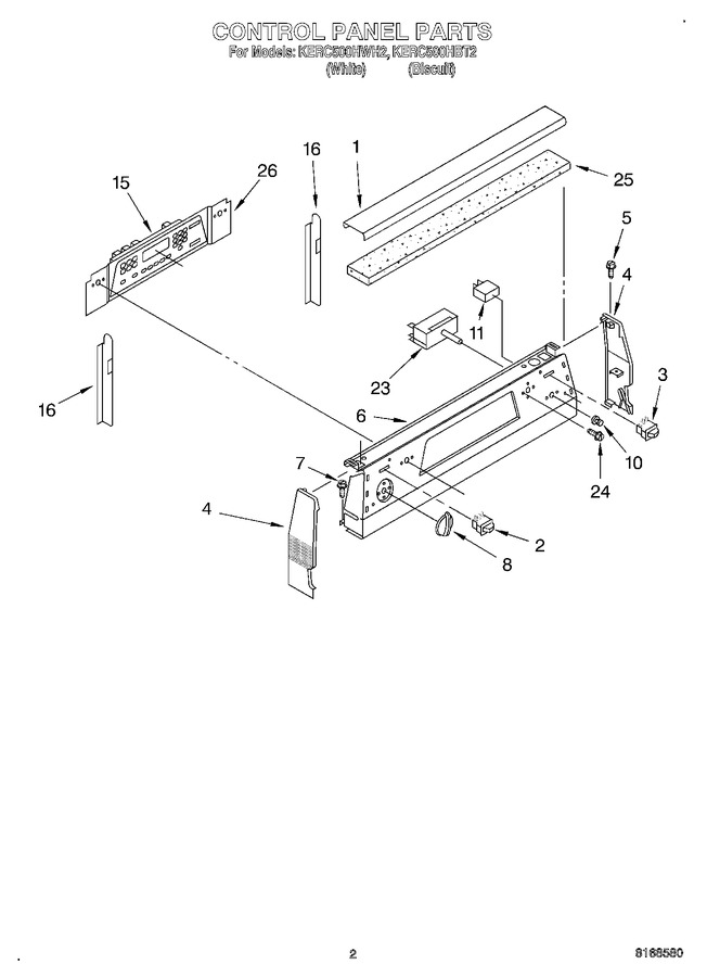 Diagram for KERC500HWH2