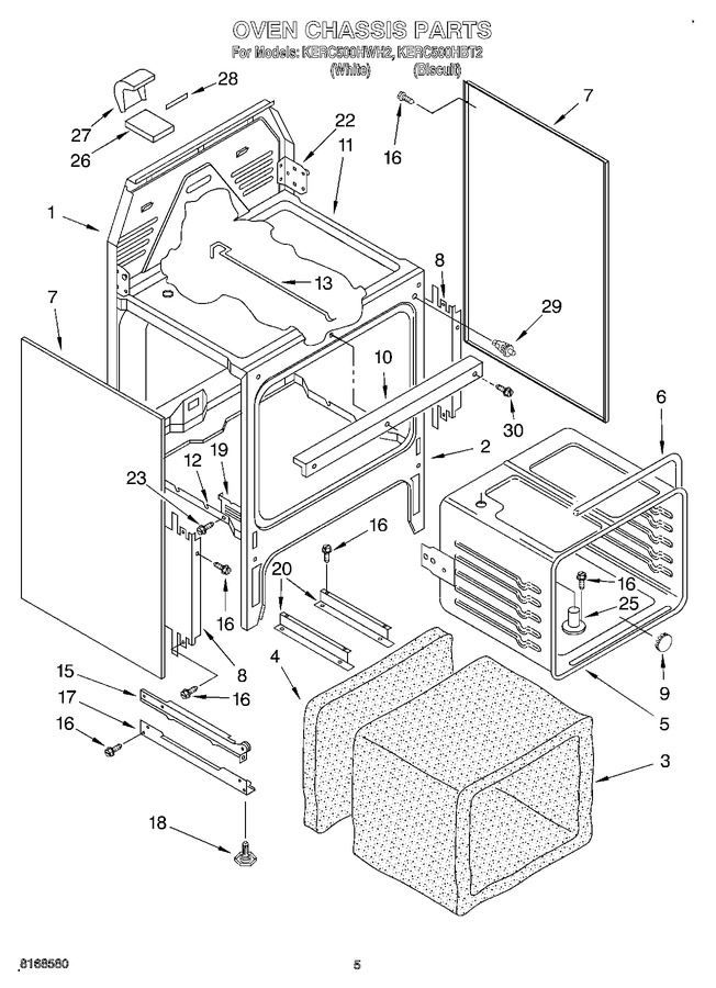 Diagram for KERC500HWH2