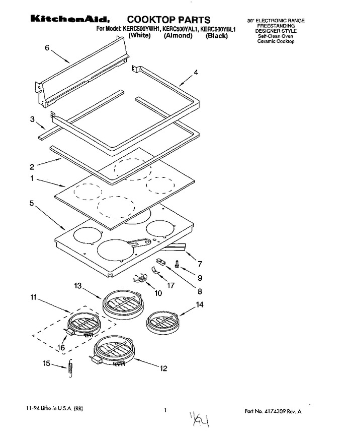 Diagram for KERC500YAL1