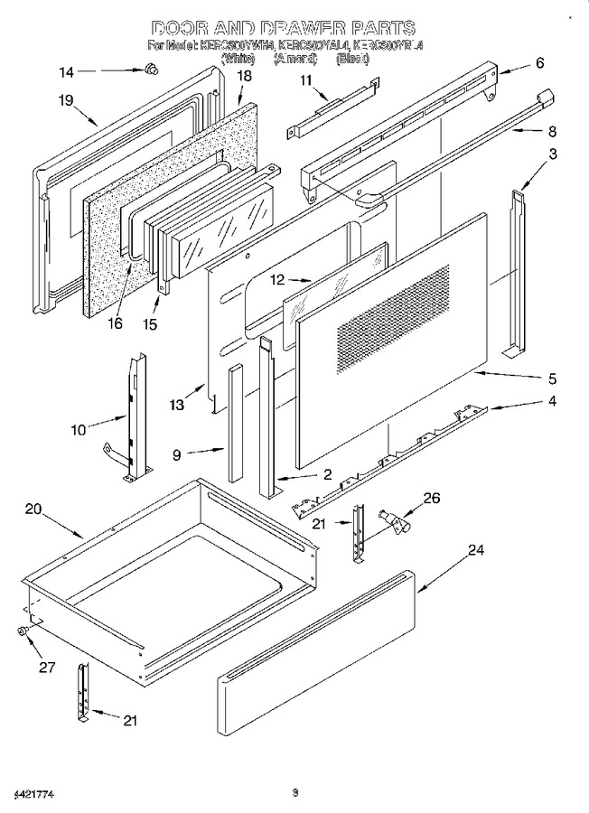 Diagram for KERC500YWH4