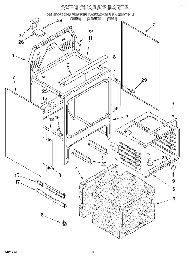 Diagram for KERC500YWH4