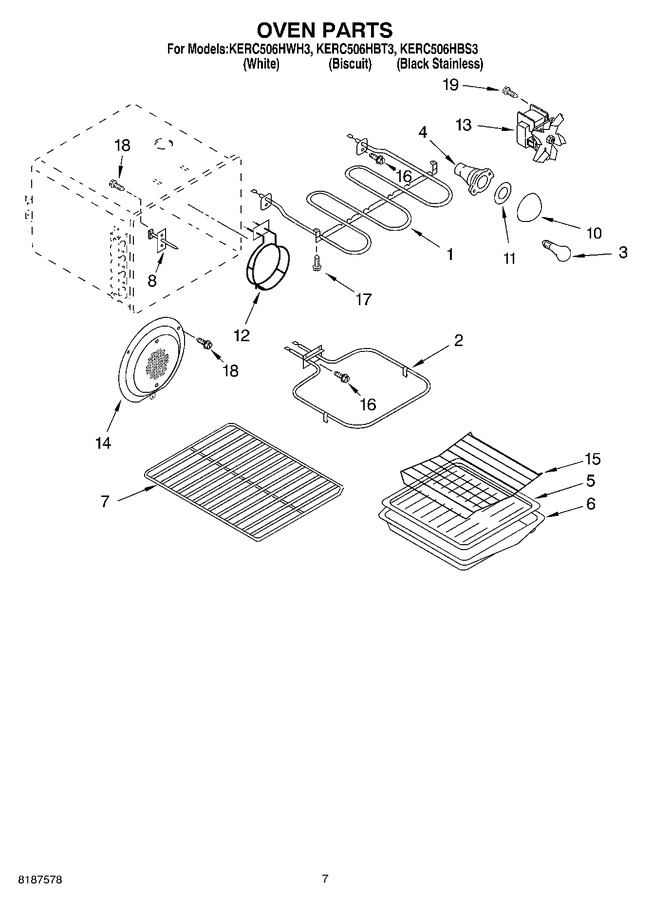 Diagram for KERC506HWH3