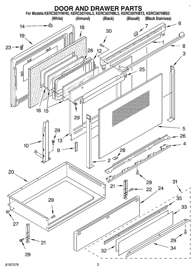 Diagram for KERC507HBL3