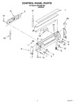 Diagram for 02 - Control Panel Parts