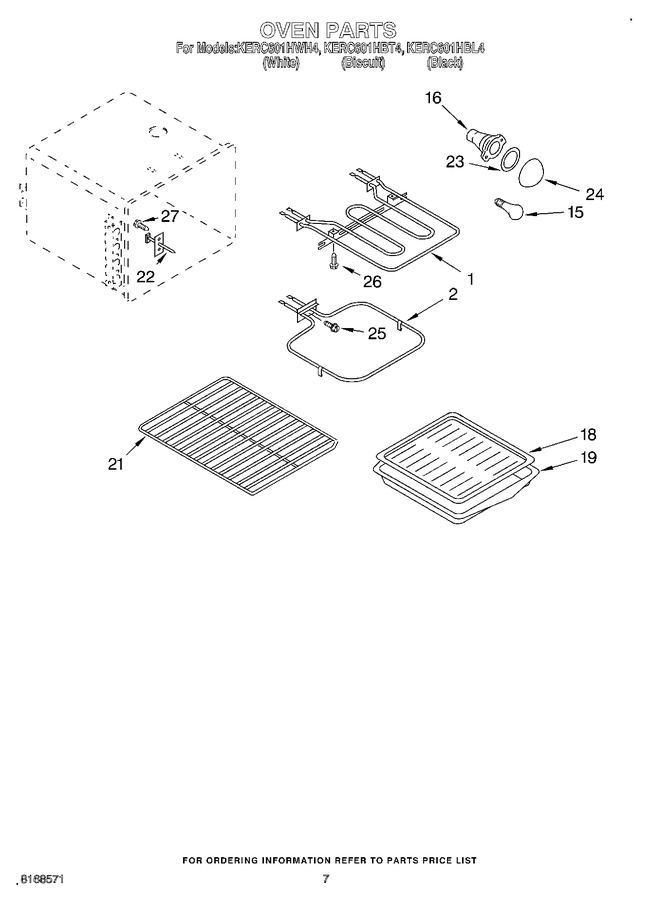 Diagram for KERC601HWH4