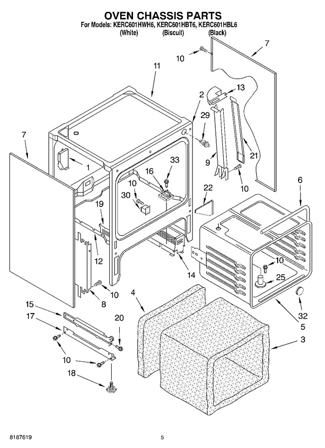 Diagram for KERC601HWH6