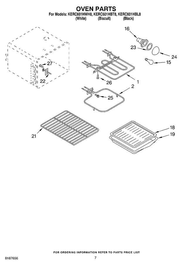 Diagram for KERC601HWH8