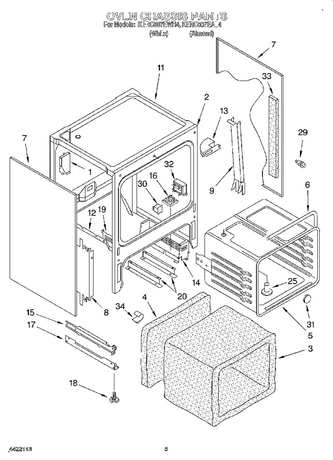 Diagram for KERC607EWH4