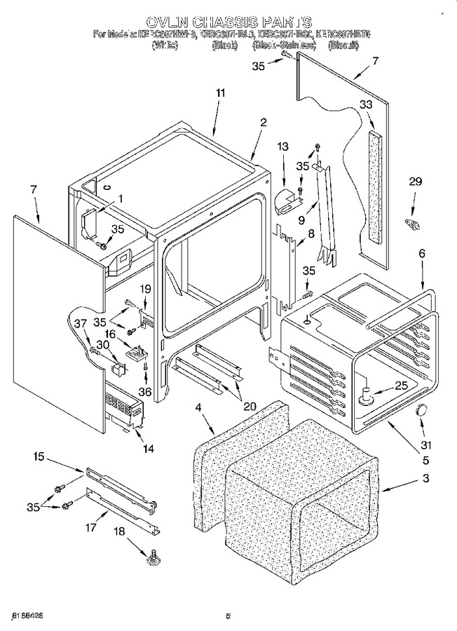 Diagram for KERC607HWH0