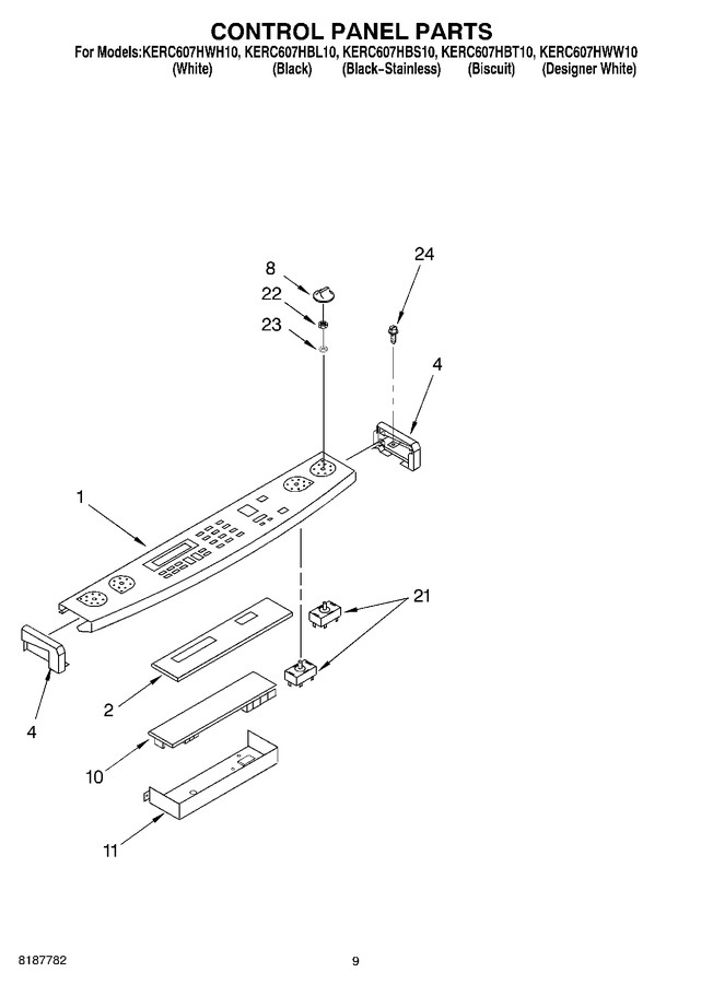Diagram for KERC607HBS10
