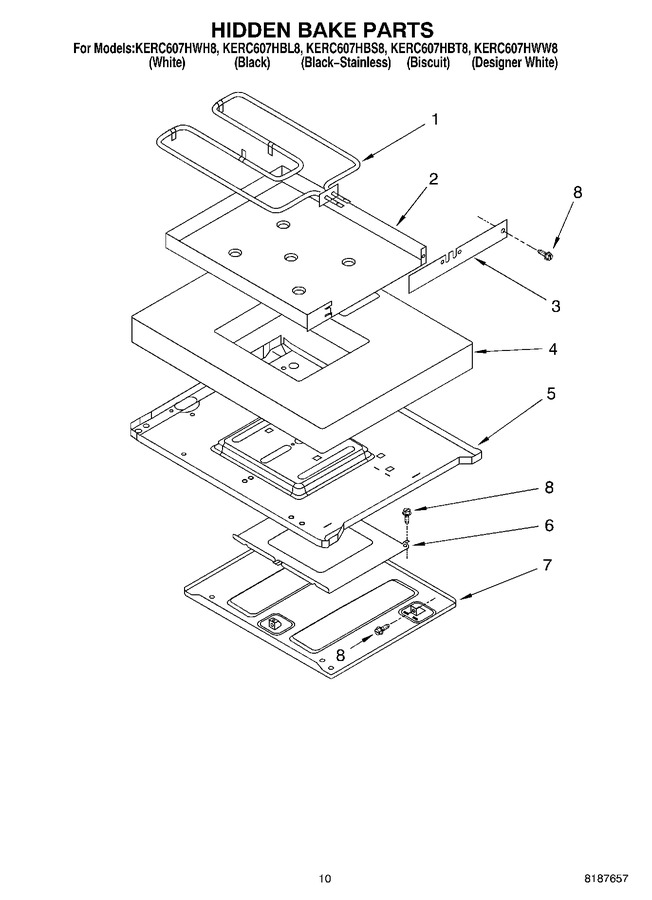 Diagram for KERC607HWW8