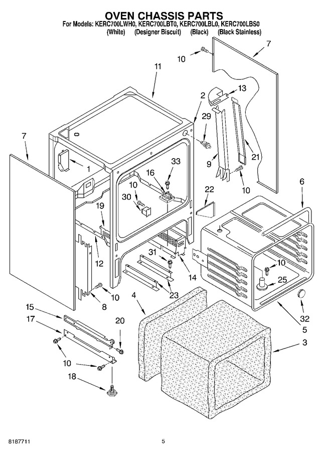 Diagram for KERC700LBL0