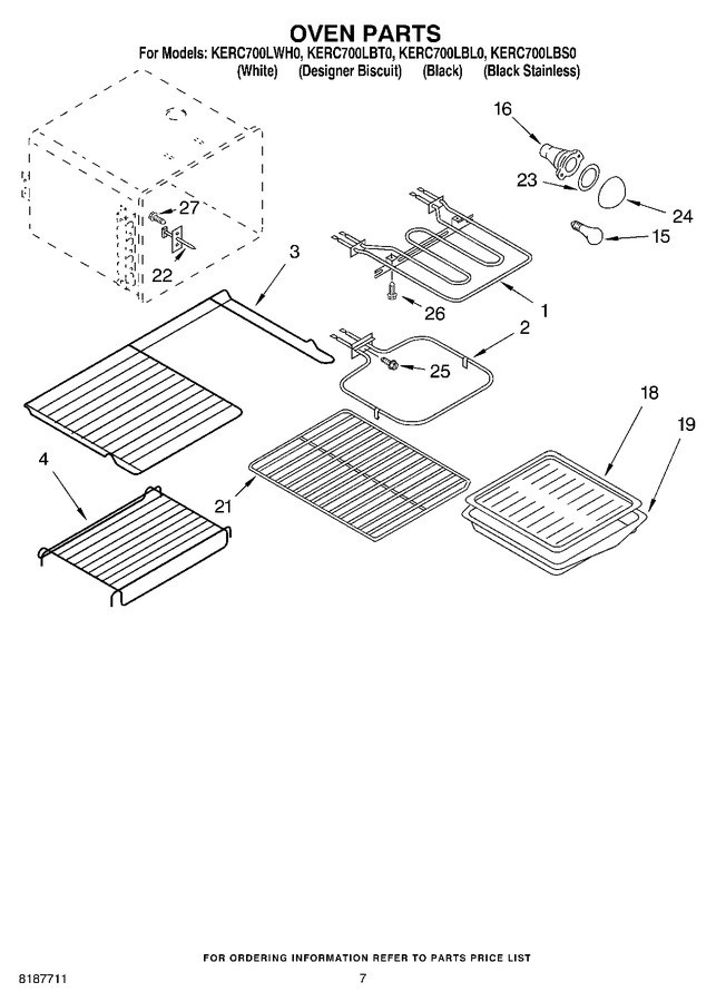 Diagram for KERC700LBS0