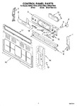 Diagram for 02 - Control Panel Parts