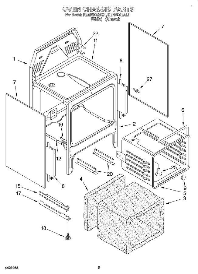 Diagram for KERI500EWH1