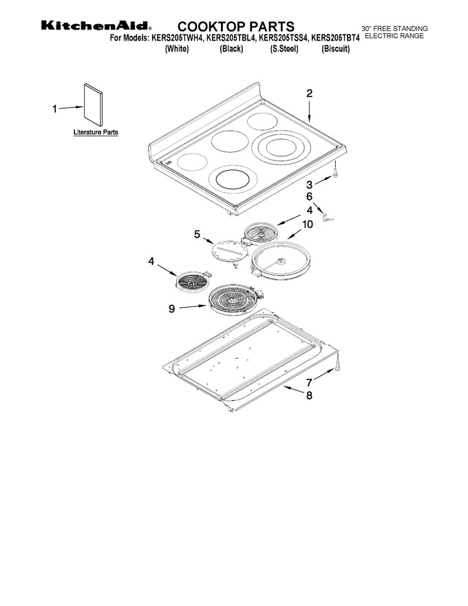 Diagram for KERS205TWH4