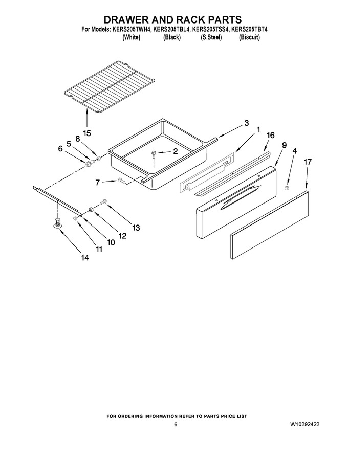 Diagram for KERS205TWH4