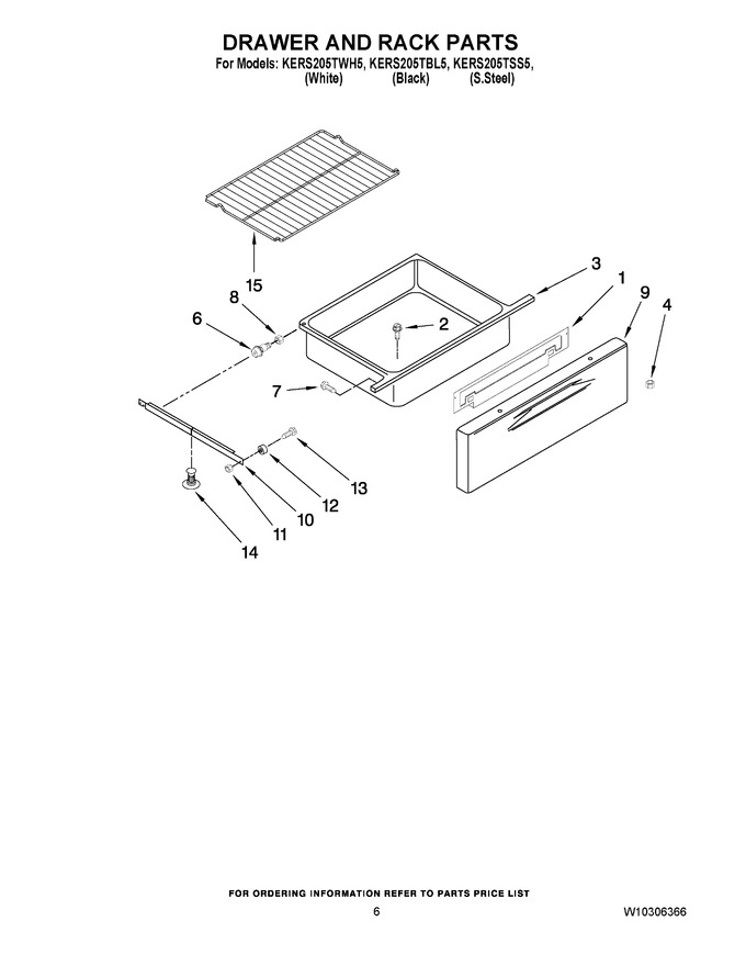 Diagram for KERS205TWH5