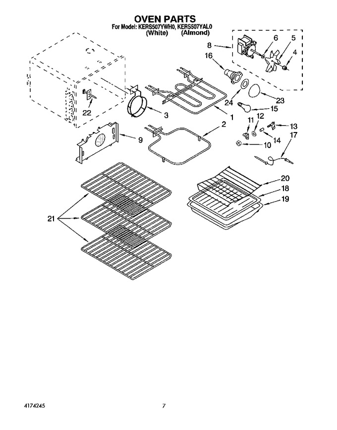 Diagram for KERS507YWH0