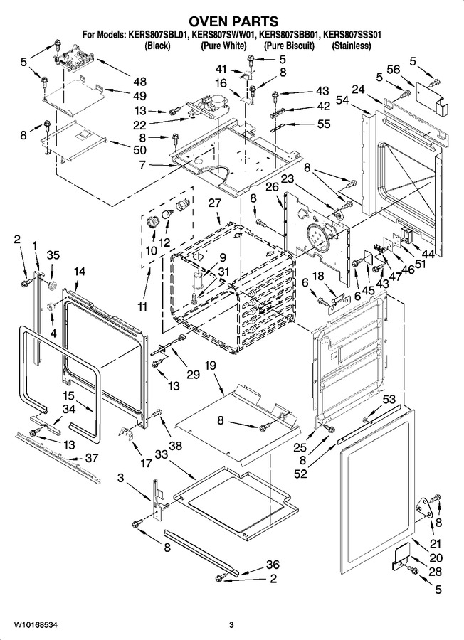 Diagram for KERS807SWW01