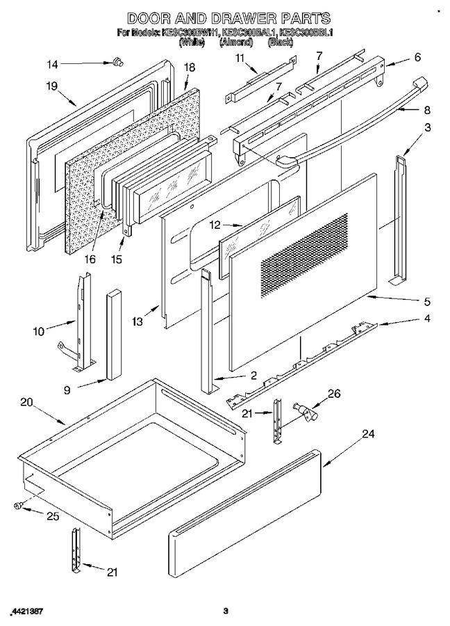 Diagram for KESC300BWH1