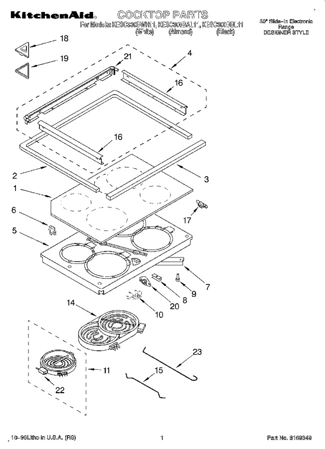 Diagram for KESC300BWH11