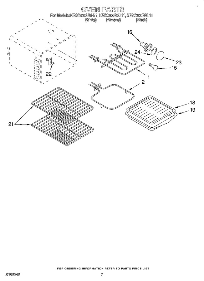 Diagram for KESC300BWH11