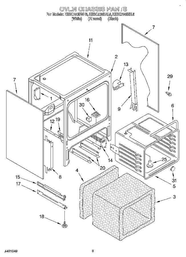 Diagram for KESC300BWH5