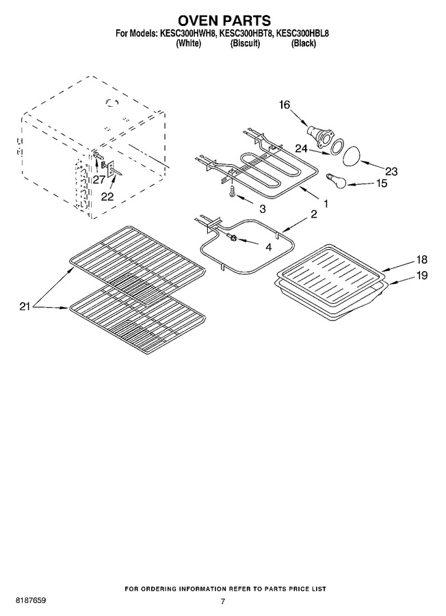 Diagram for KESC300HWH8