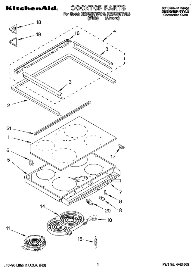 Diagram for KESC307BWH3