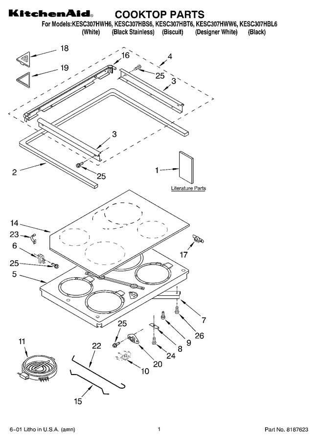 Diagram for KESC307HBL6