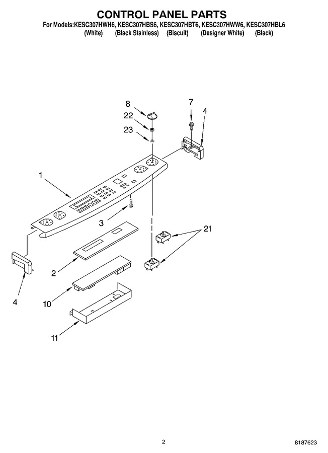 Diagram for KESC307HWW6