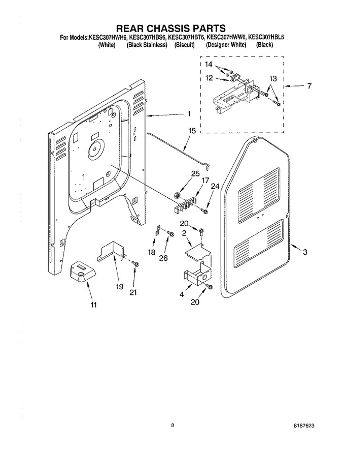Diagram for KESC307HBL6