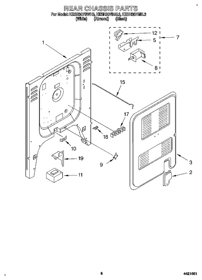 Diagram for KESH307BWH3