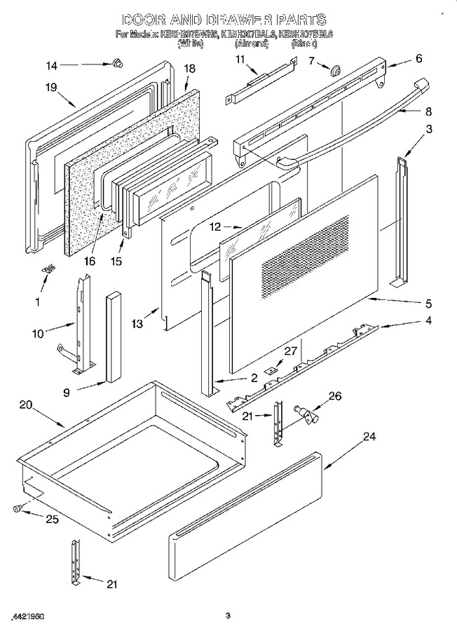 Diagram for KESH307BAL6