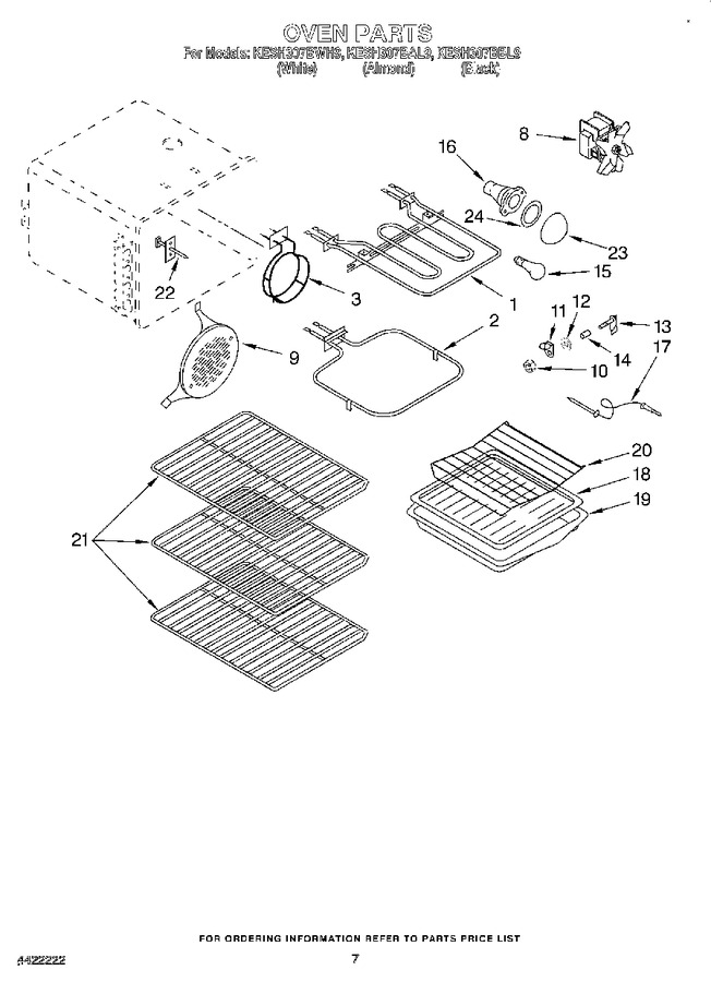 Diagram for KESH307BAL9