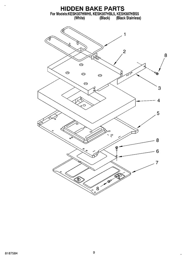 Diagram for KESH307HBS5