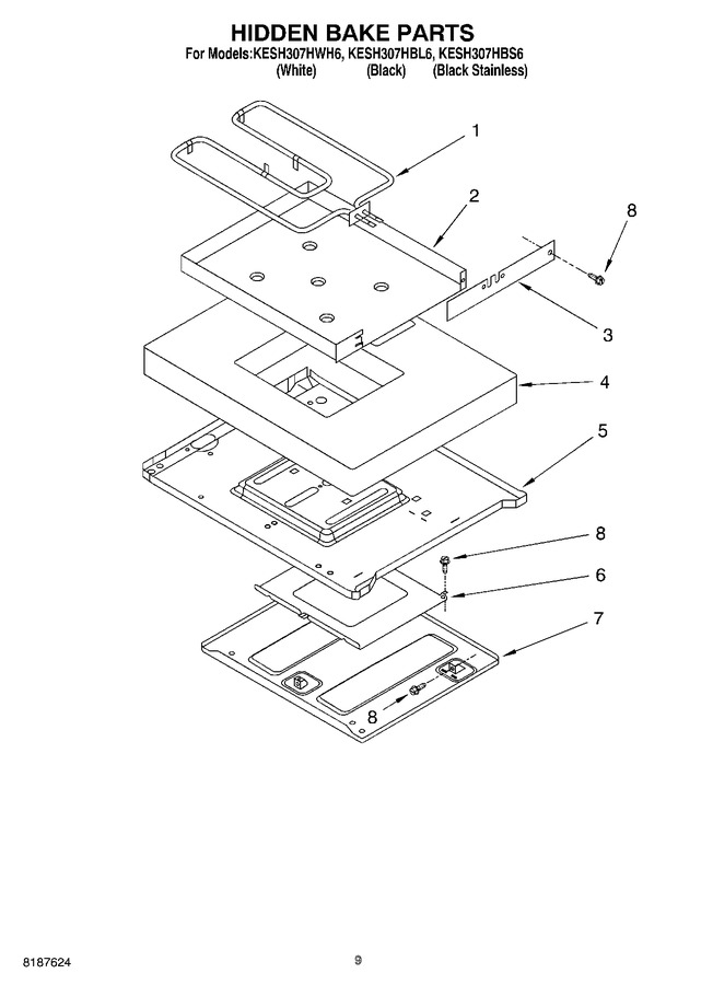 Diagram for KESH307HBL6