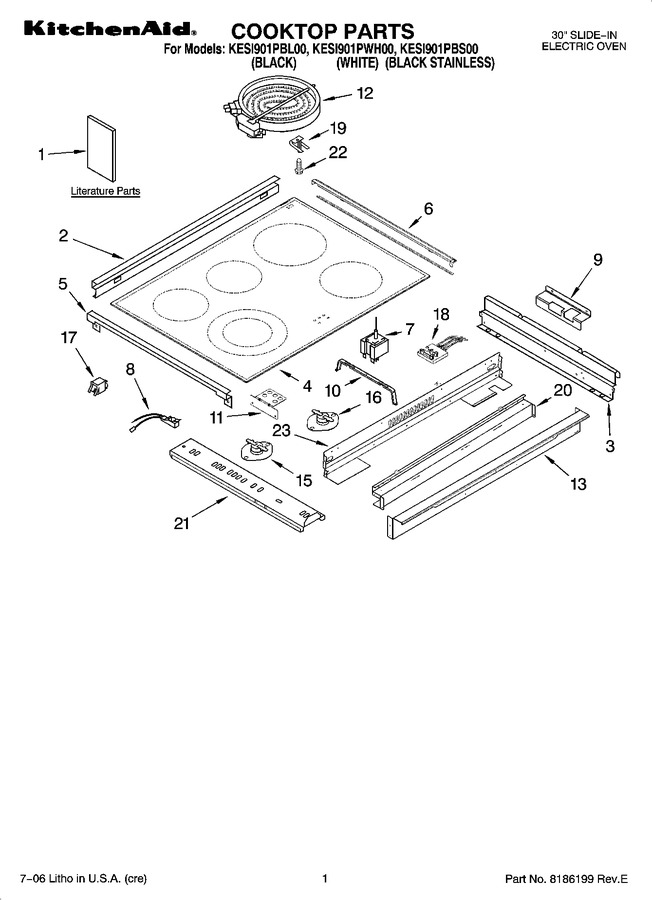 Diagram for KESI901PWH00