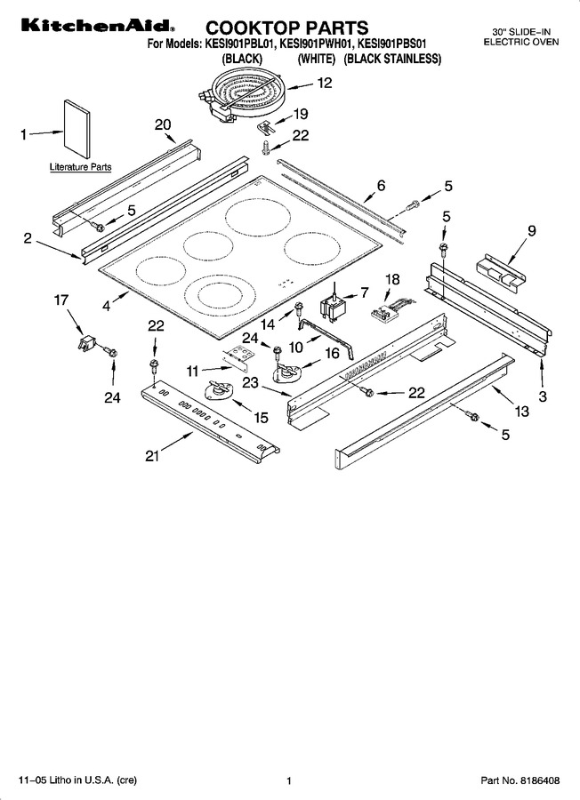 Diagram for KESI901PWH01