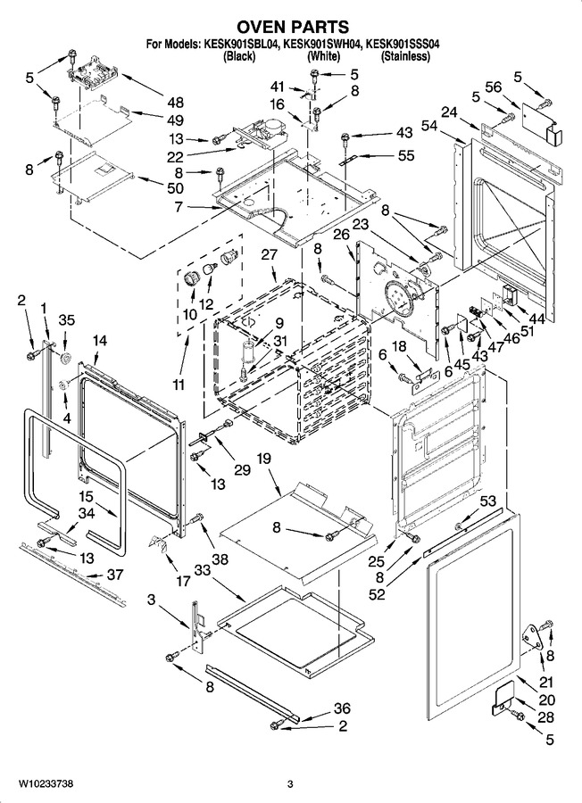Diagram for KESK901SWH04