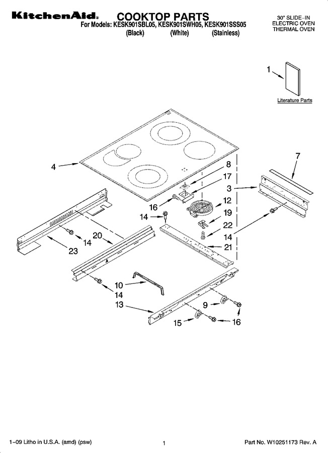 Diagram for KESK901SBL05